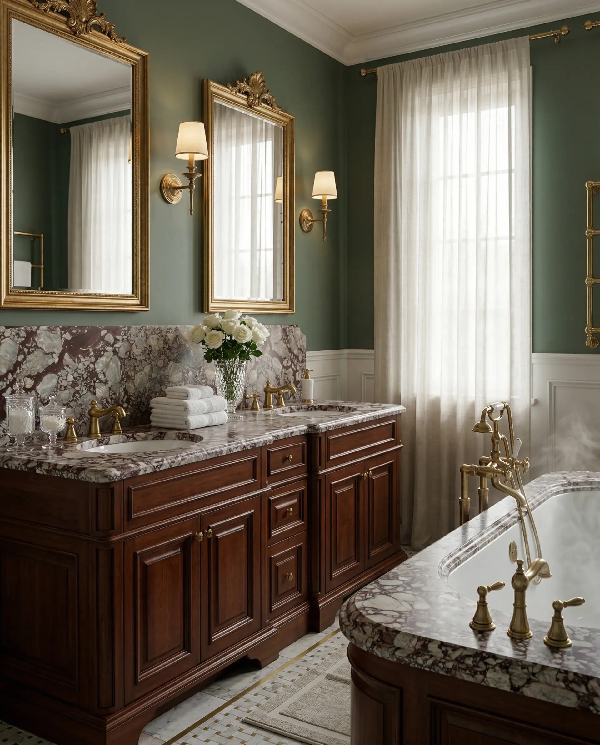 Calacatta Viola Medici inspiration – Bathroom
