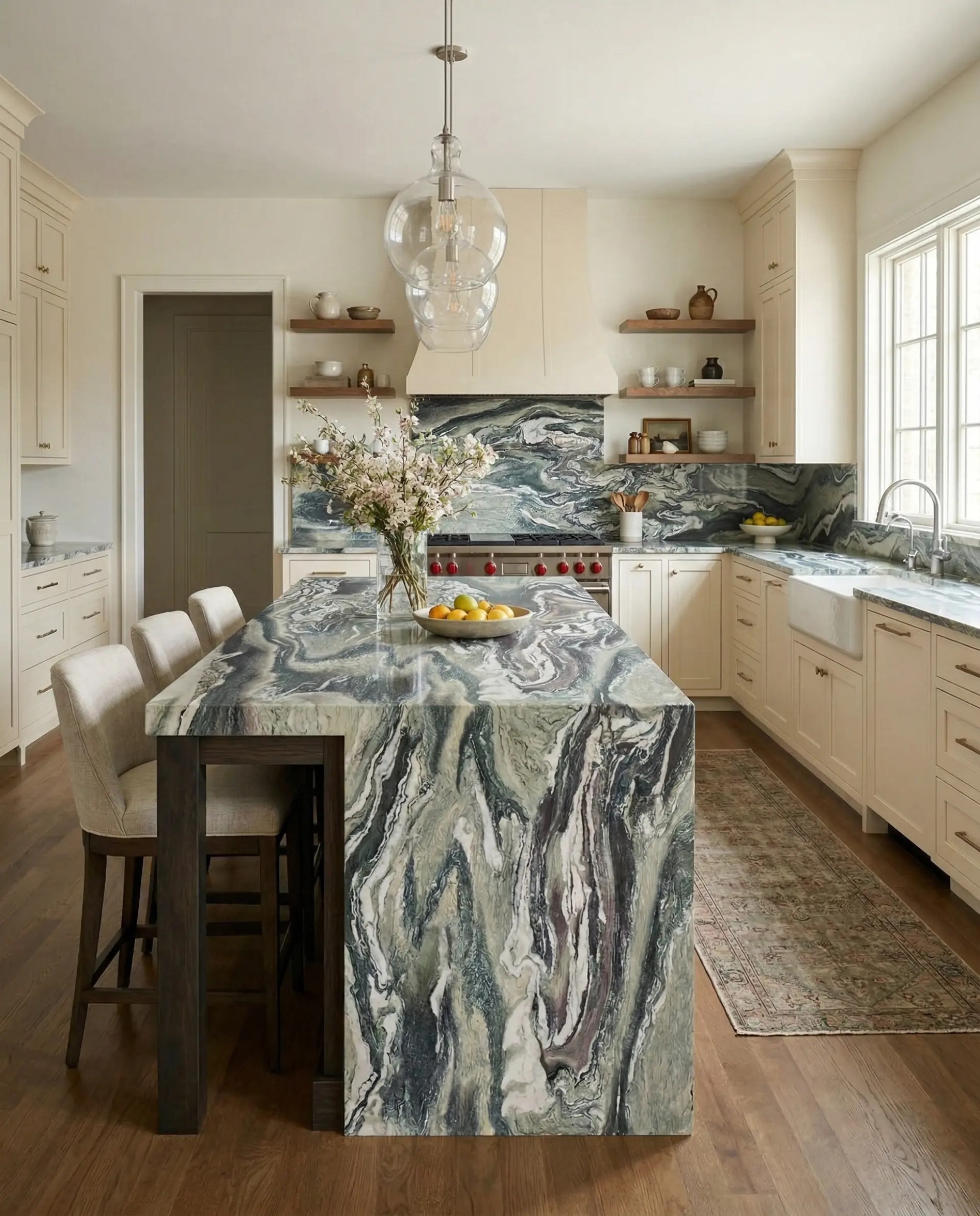 Cipollino Ondulato inspiration – Kitchen