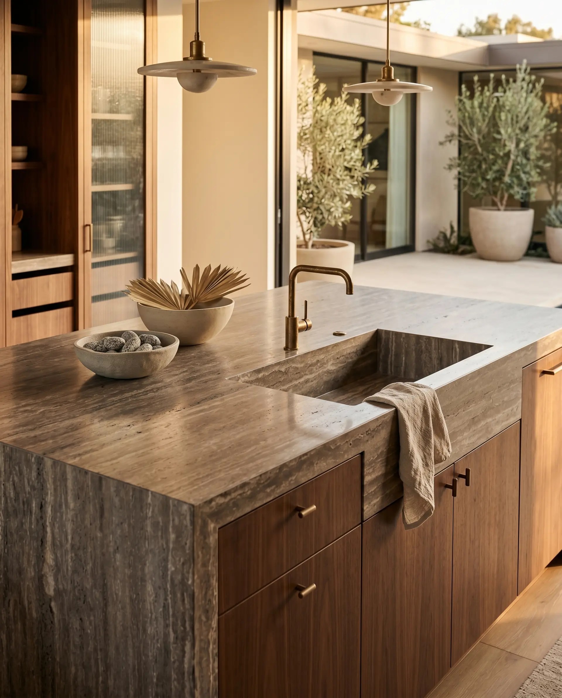 Titanium Travertine inspiration – Kitchen