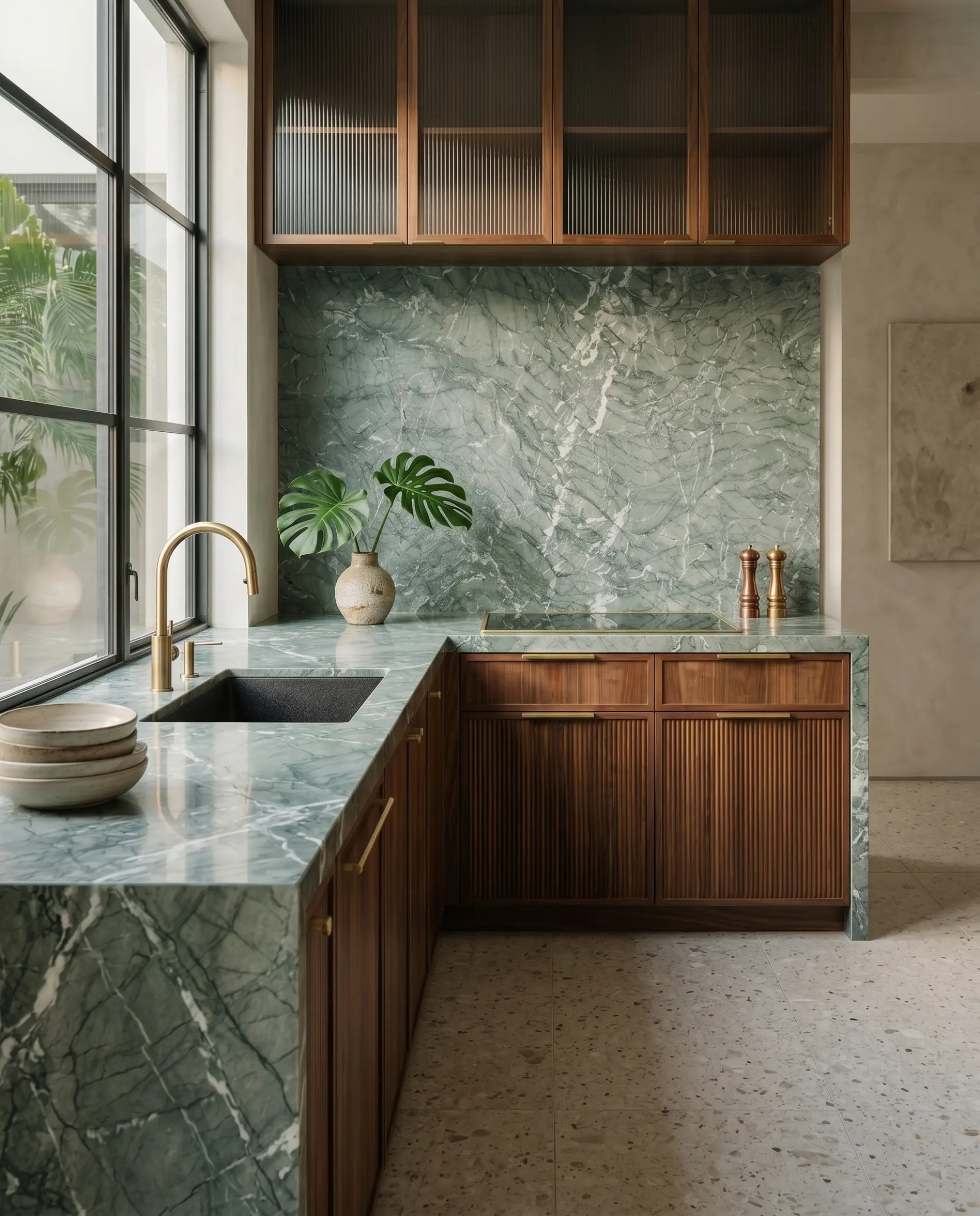 Verde Antigua inspiration – Kitchen