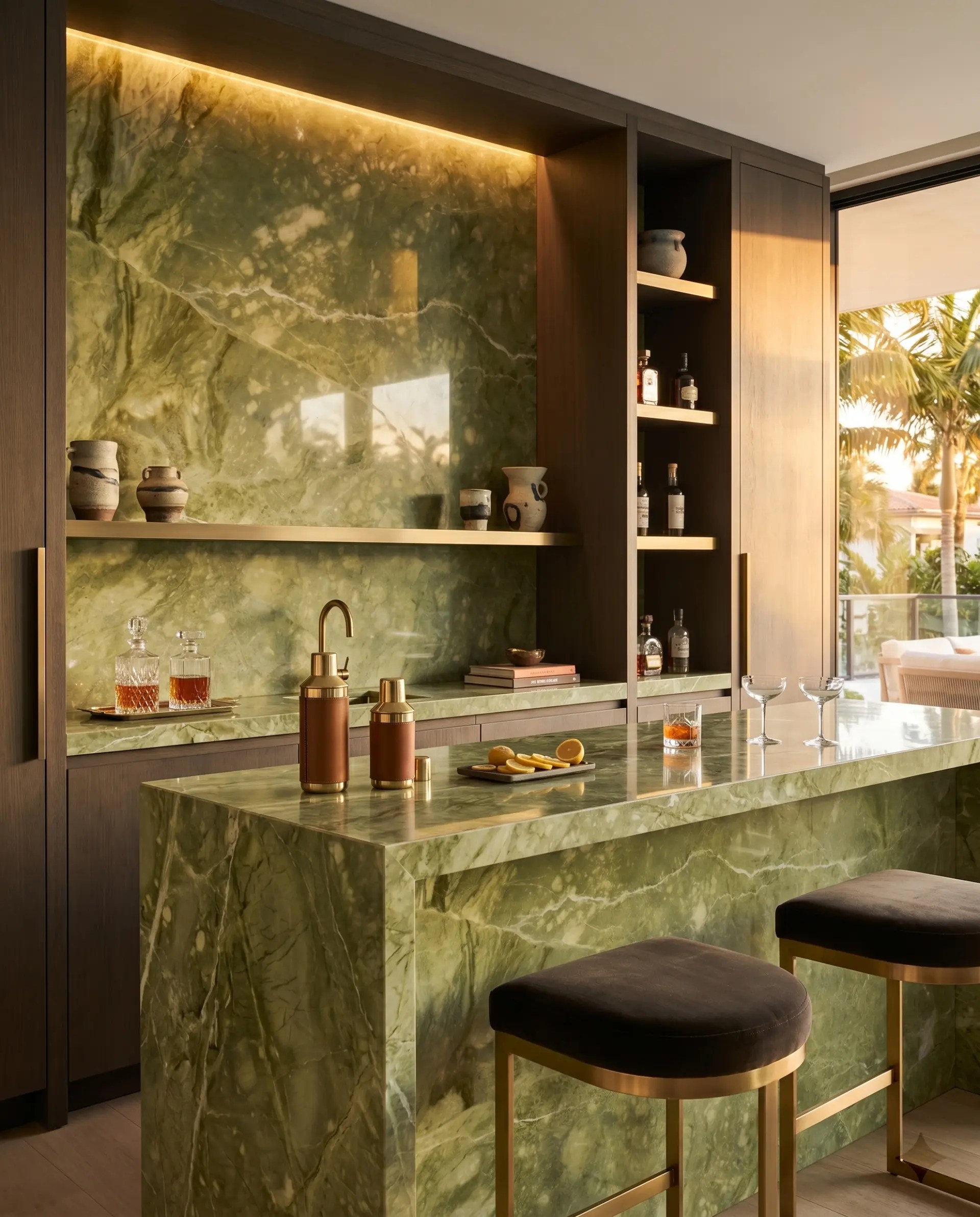 Verde Foresta inspiration – Wet Bar