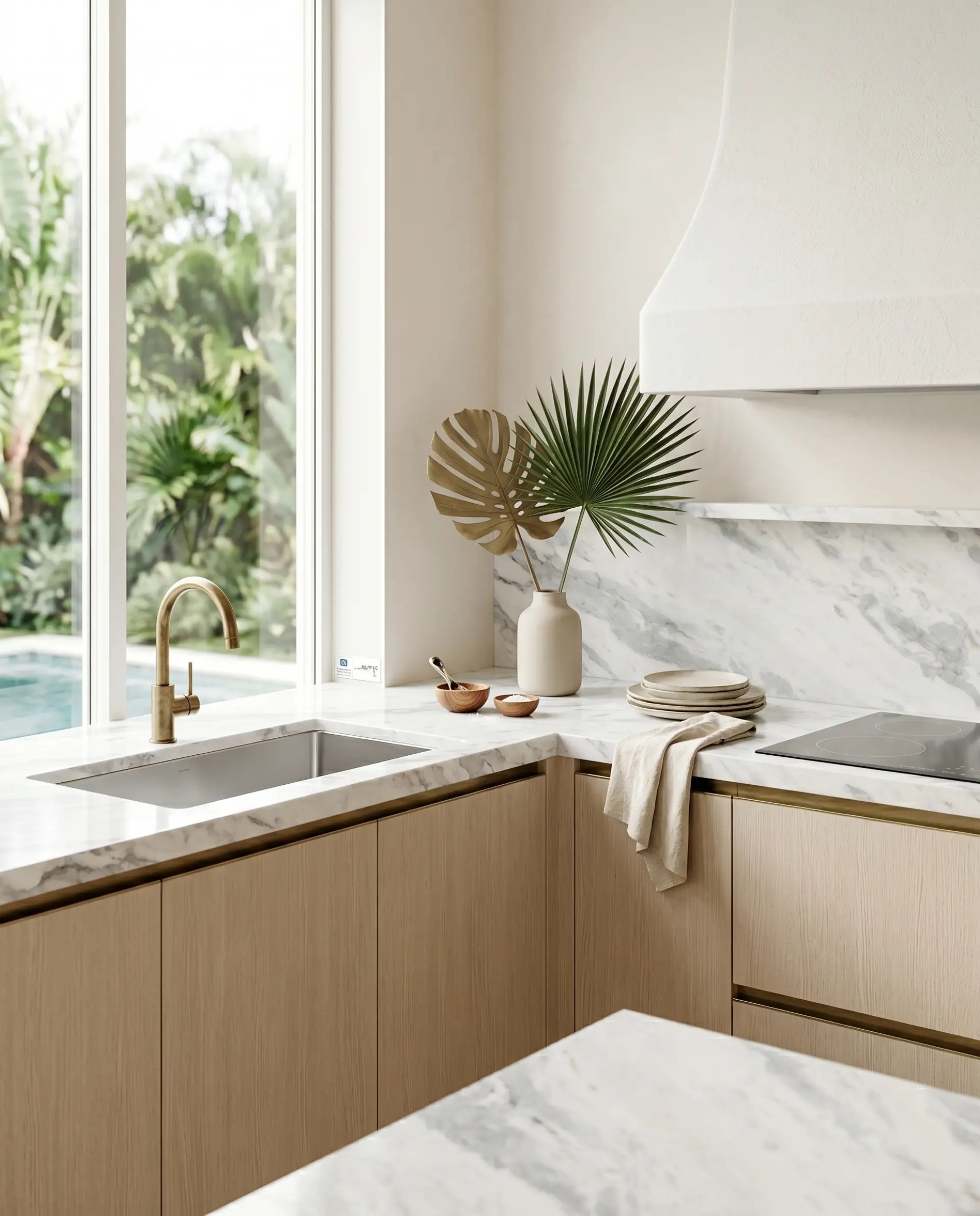 White Luxor inspiration – Kitchen