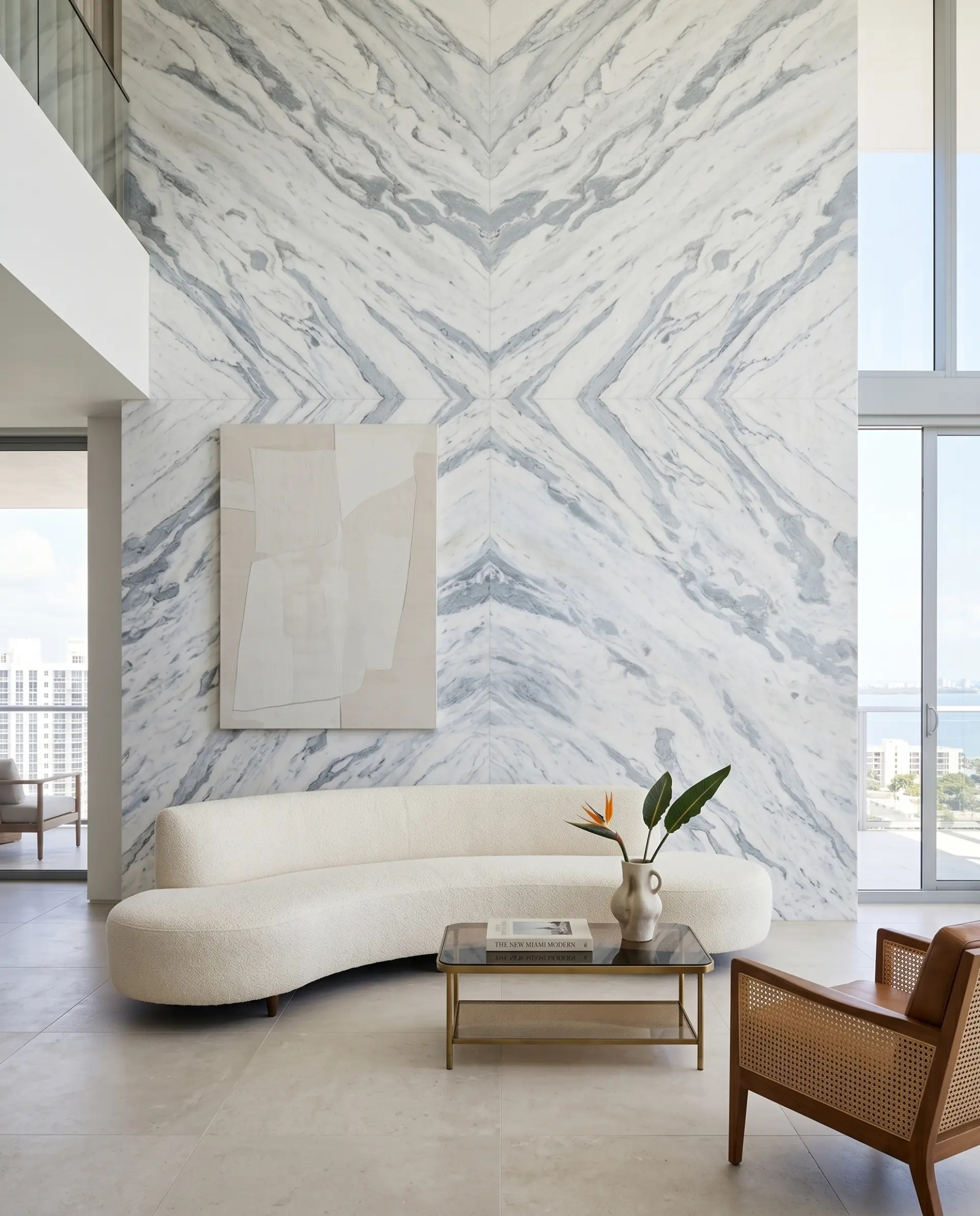 White Luxor inspiration – Accent Wall