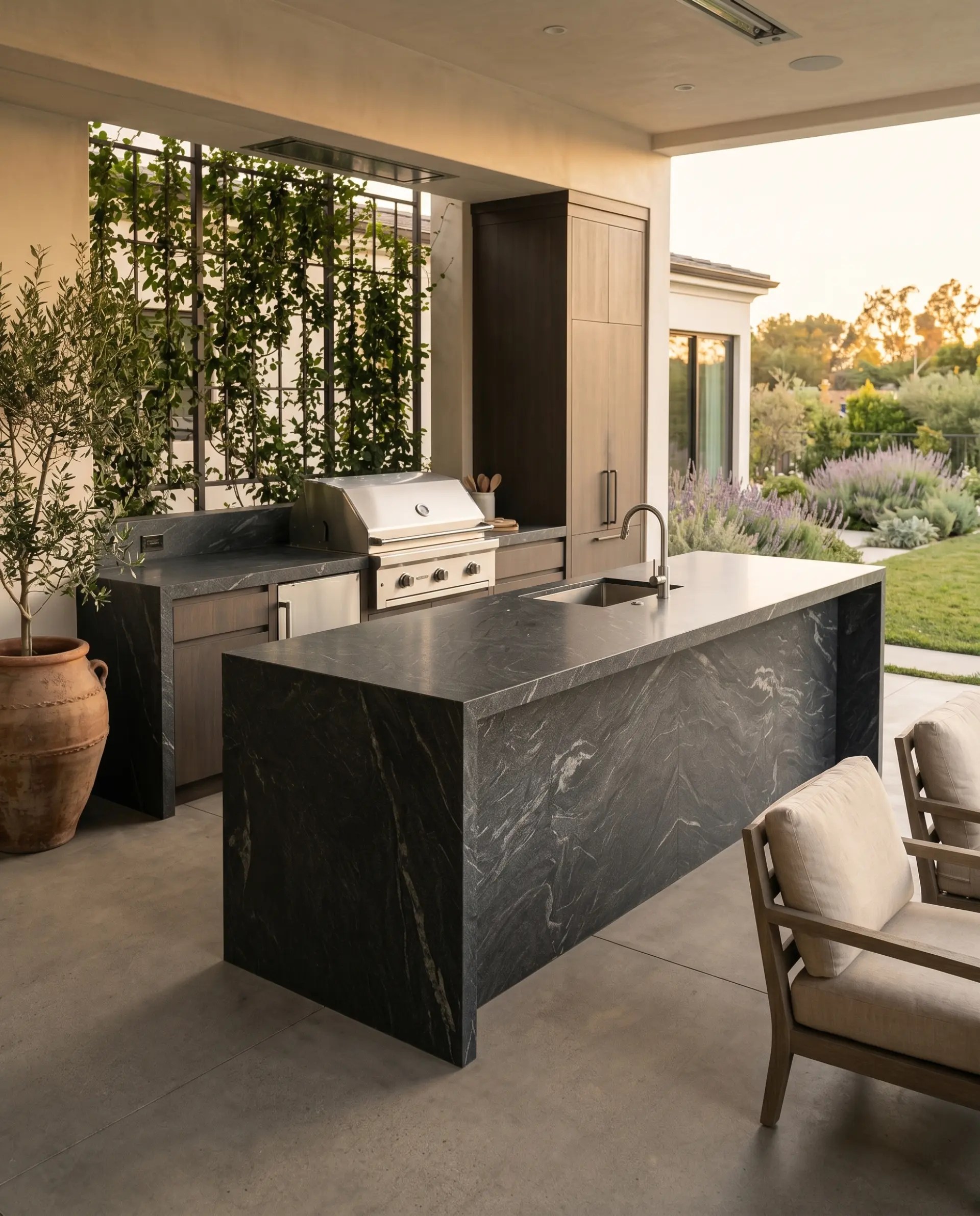 Virginia Mist inspiration – Outdoor Kitchen