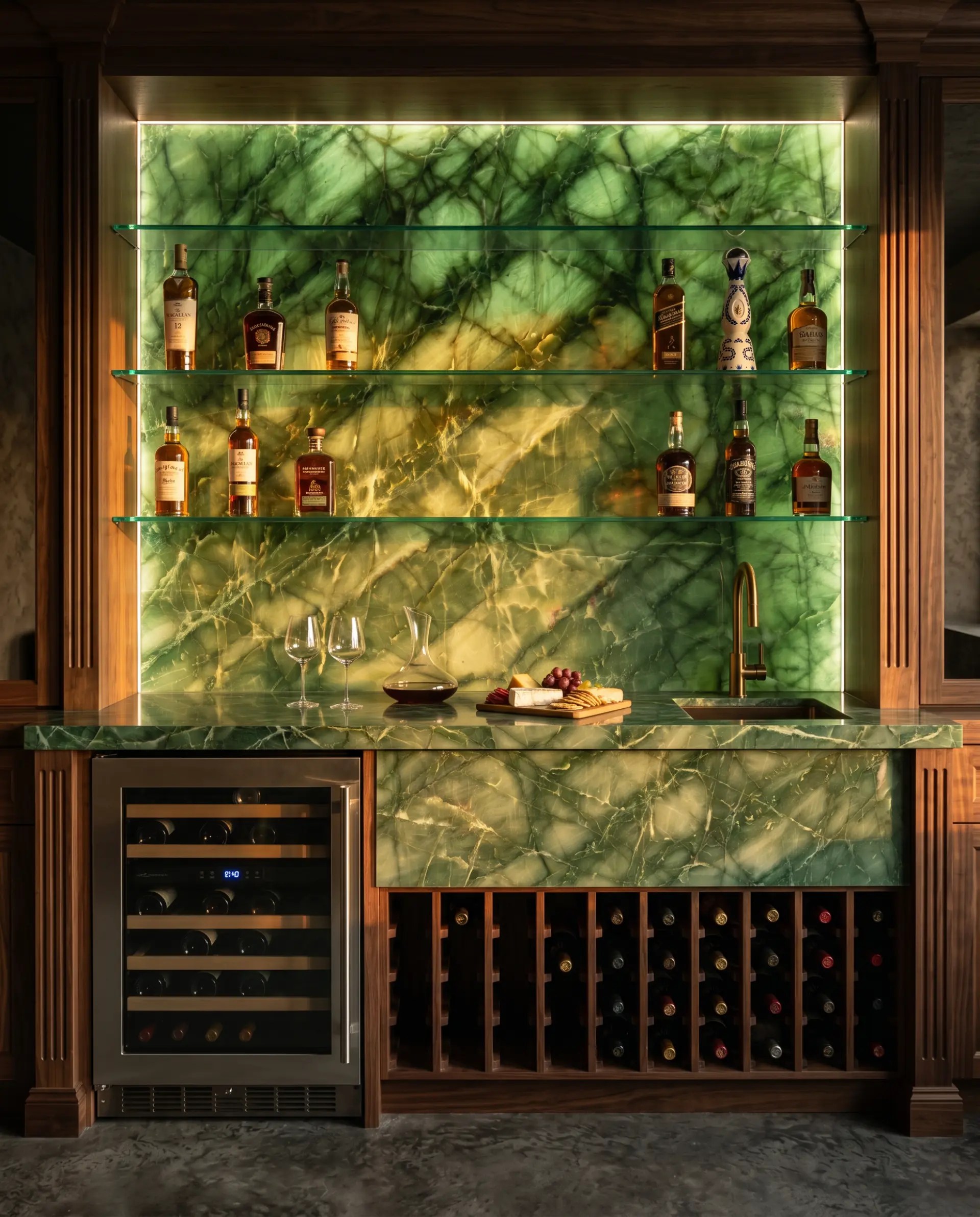 Emerald Green inspiration – Wet Bar