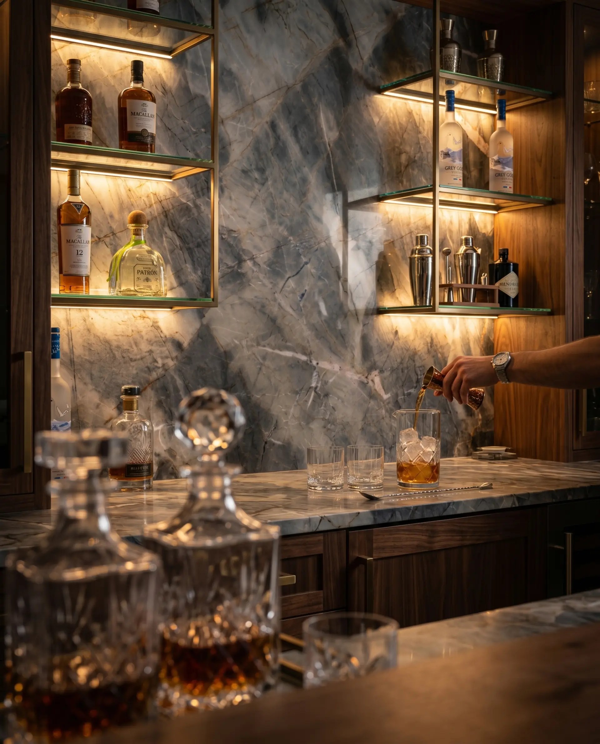 Ijen Blue inspiration – Wet Bar