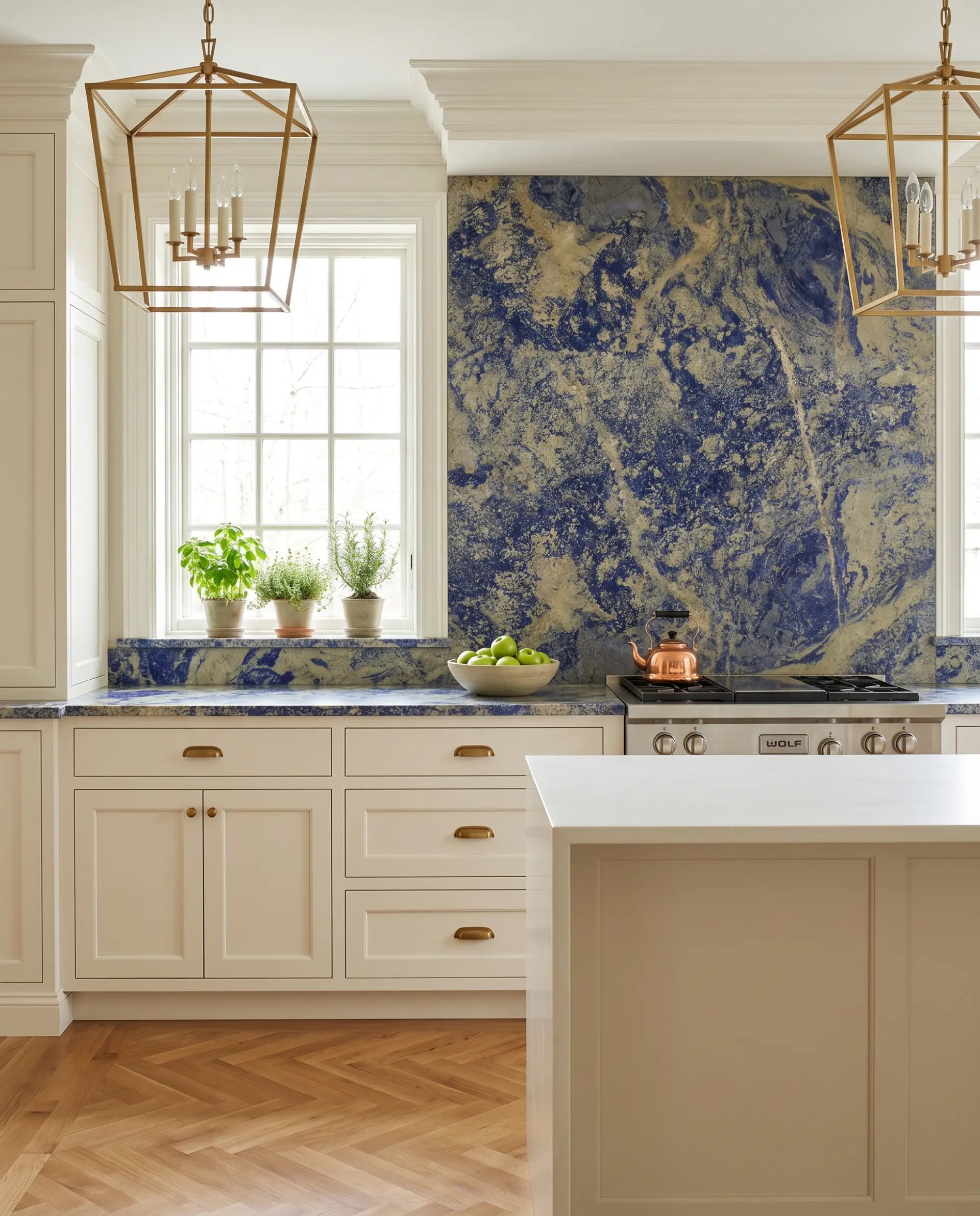 Sodalite Blue inspiration – Transitional Kitchen