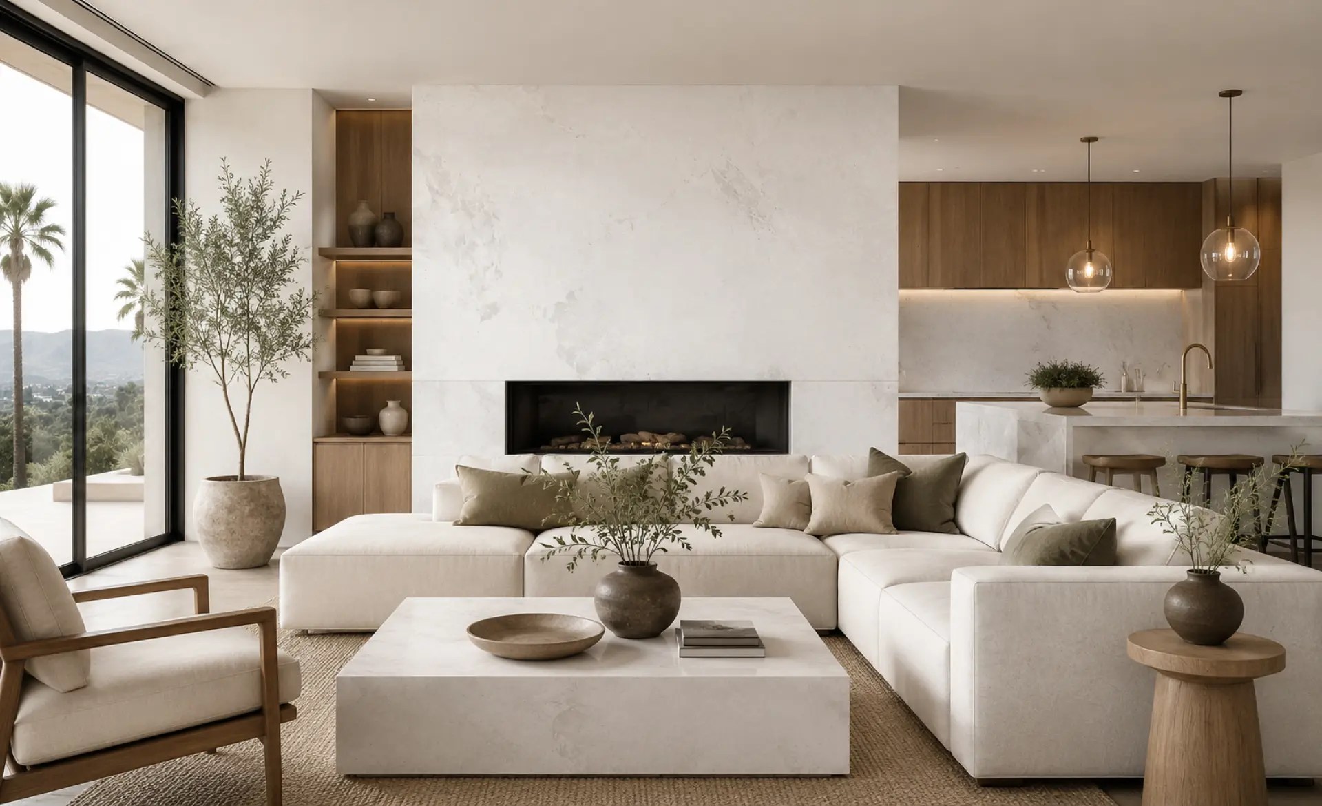 Lycian White inspiration – Fireplace