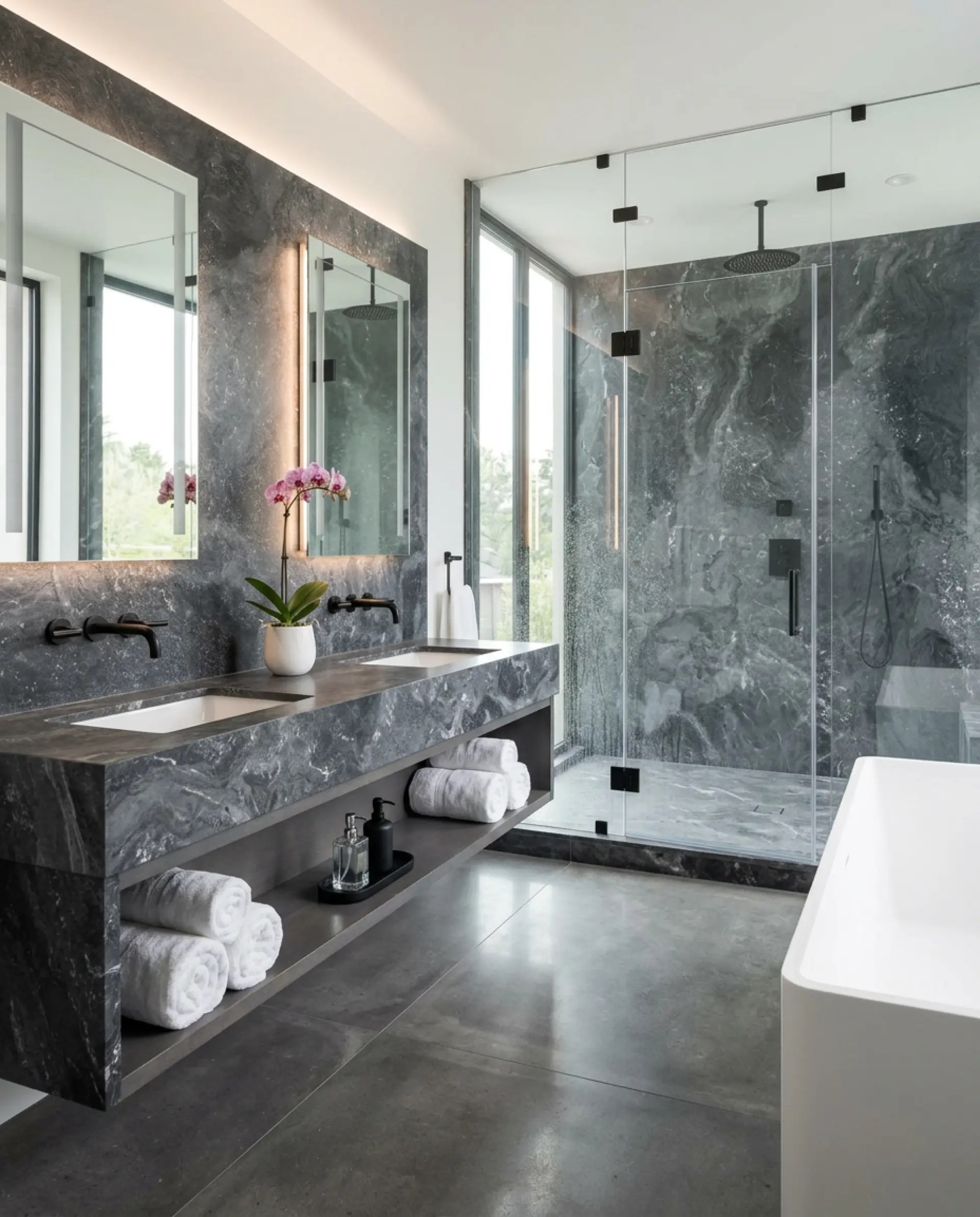 Donatello inspiration – Modern Bathroom
