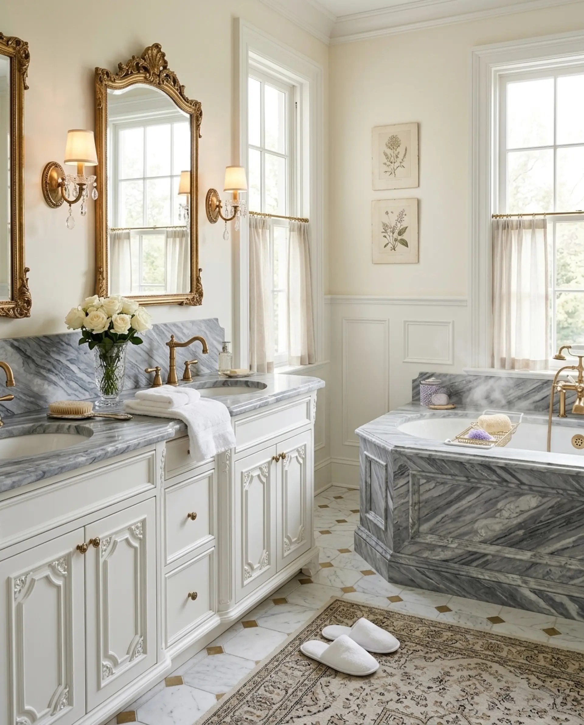 Bardiglio Nuvolato inspiration – Bathroom