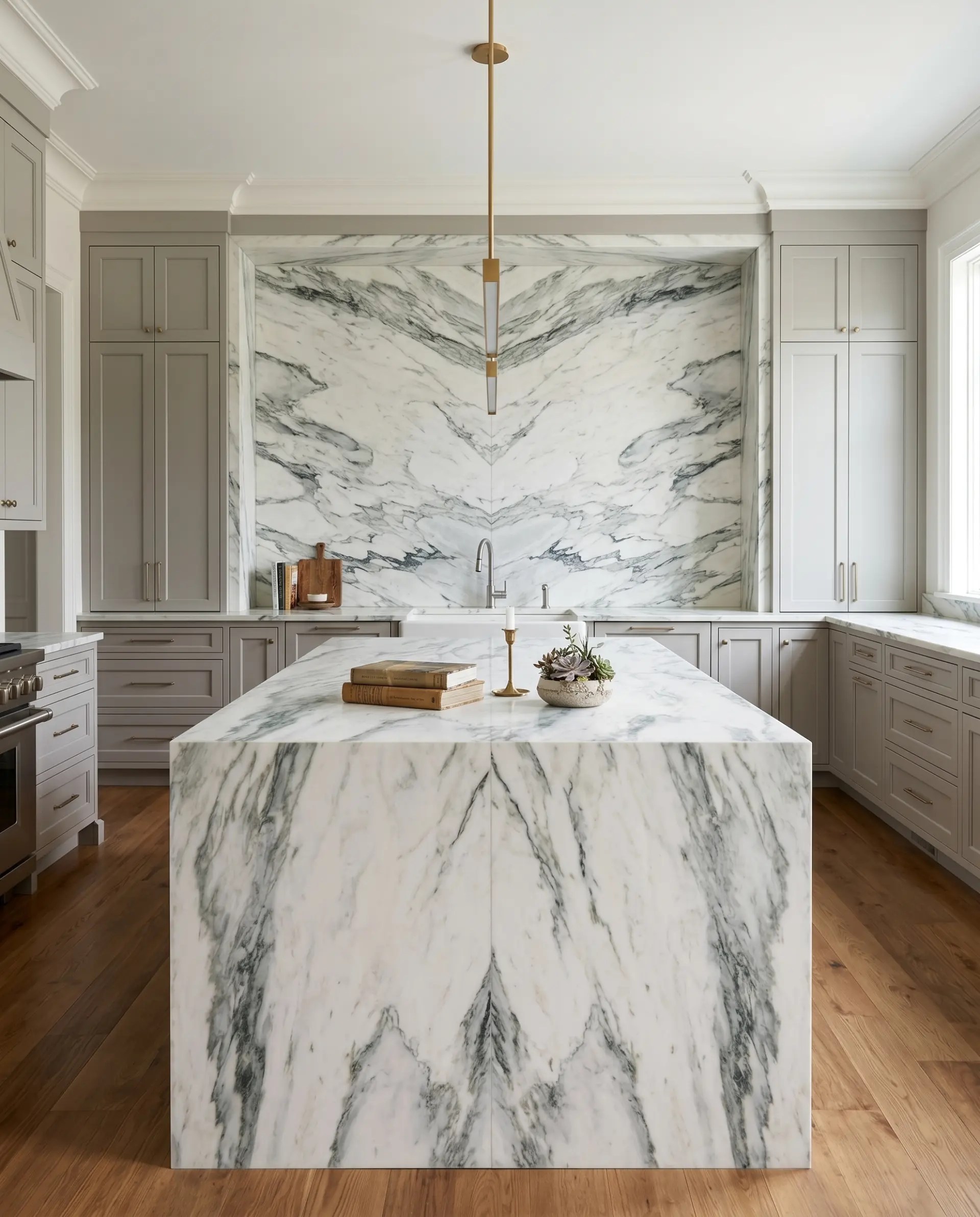 Mountain White Danby inspiration – Transitional Kitchen