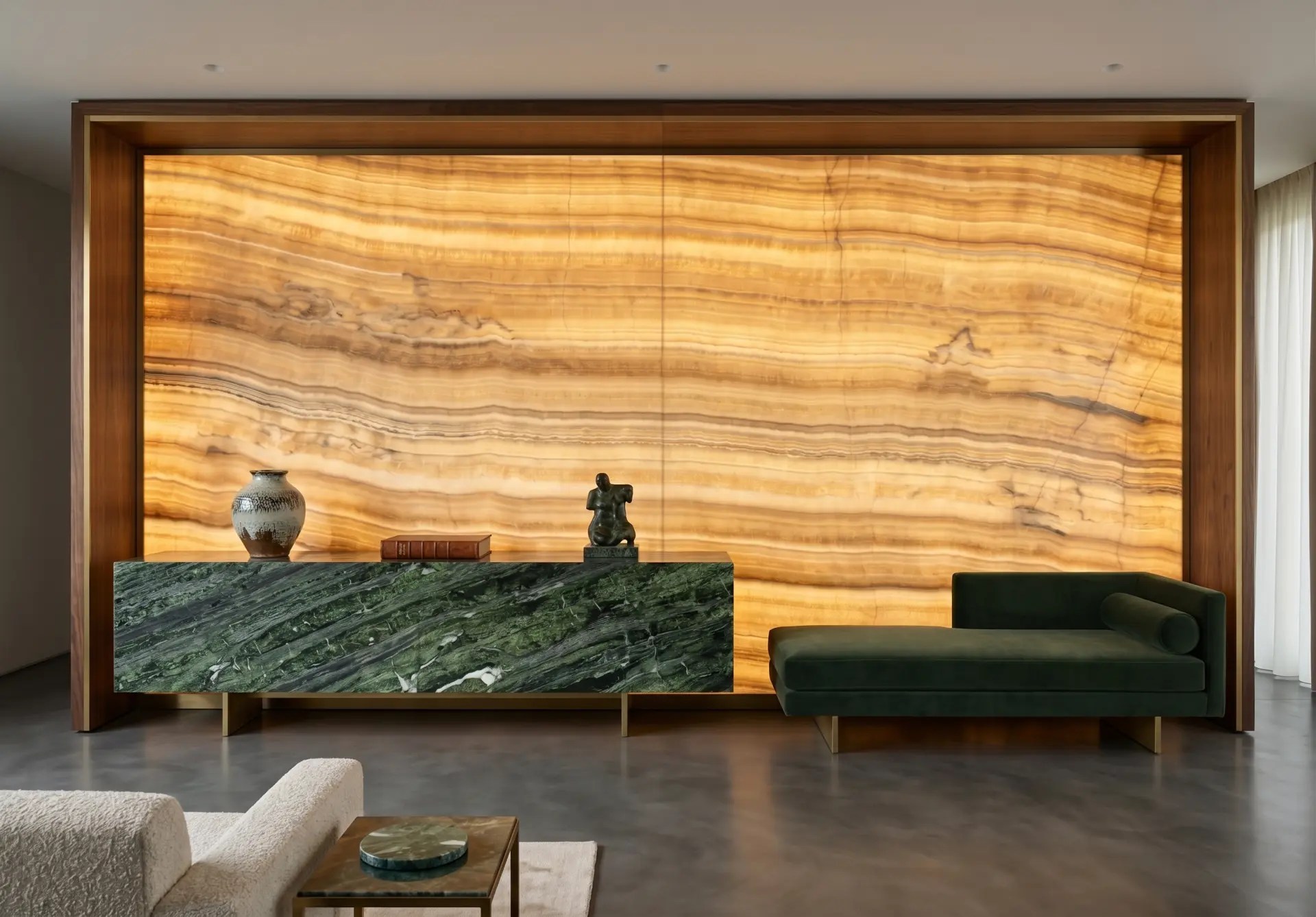 Ivory Onyx inspiration – Accent Wall