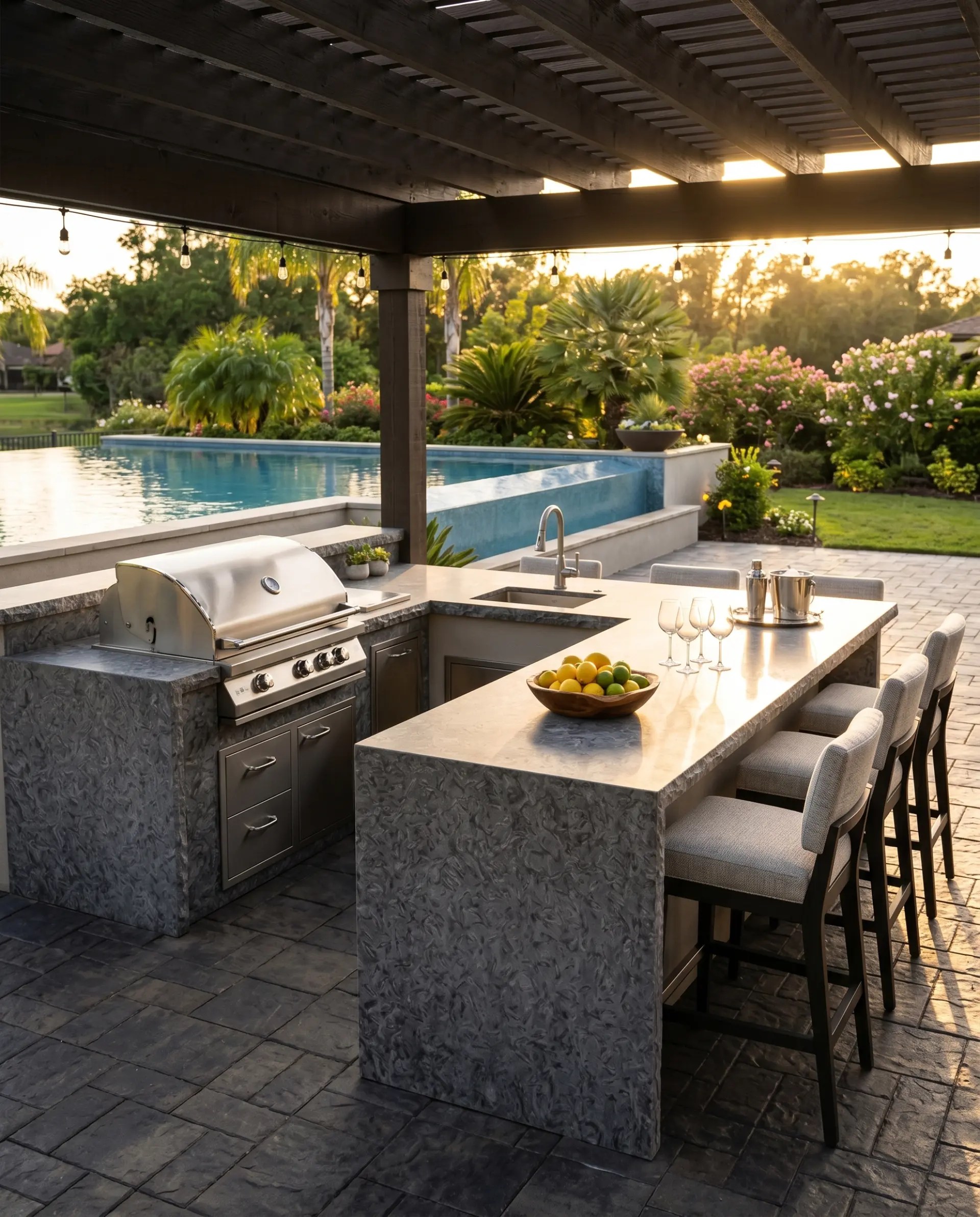 Matrix 3D inspiration – Outdoor Bar / BBQ