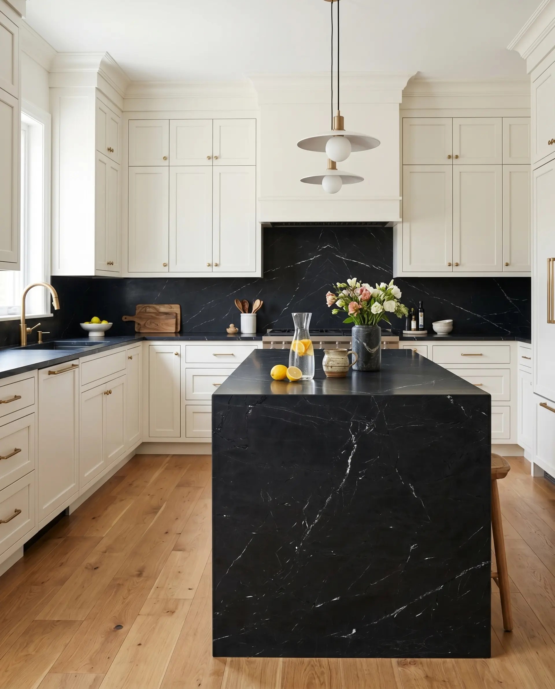 Saratoga inspiration – Transitional Kitchen