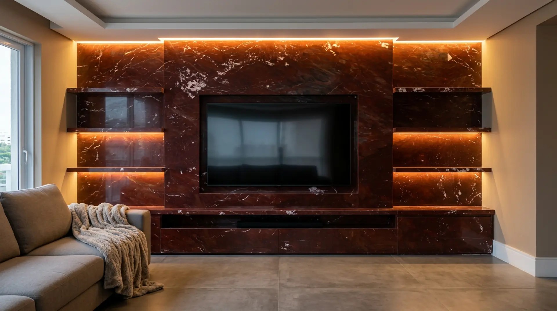 Napoleon Bordeaux inspiration – TV Wall