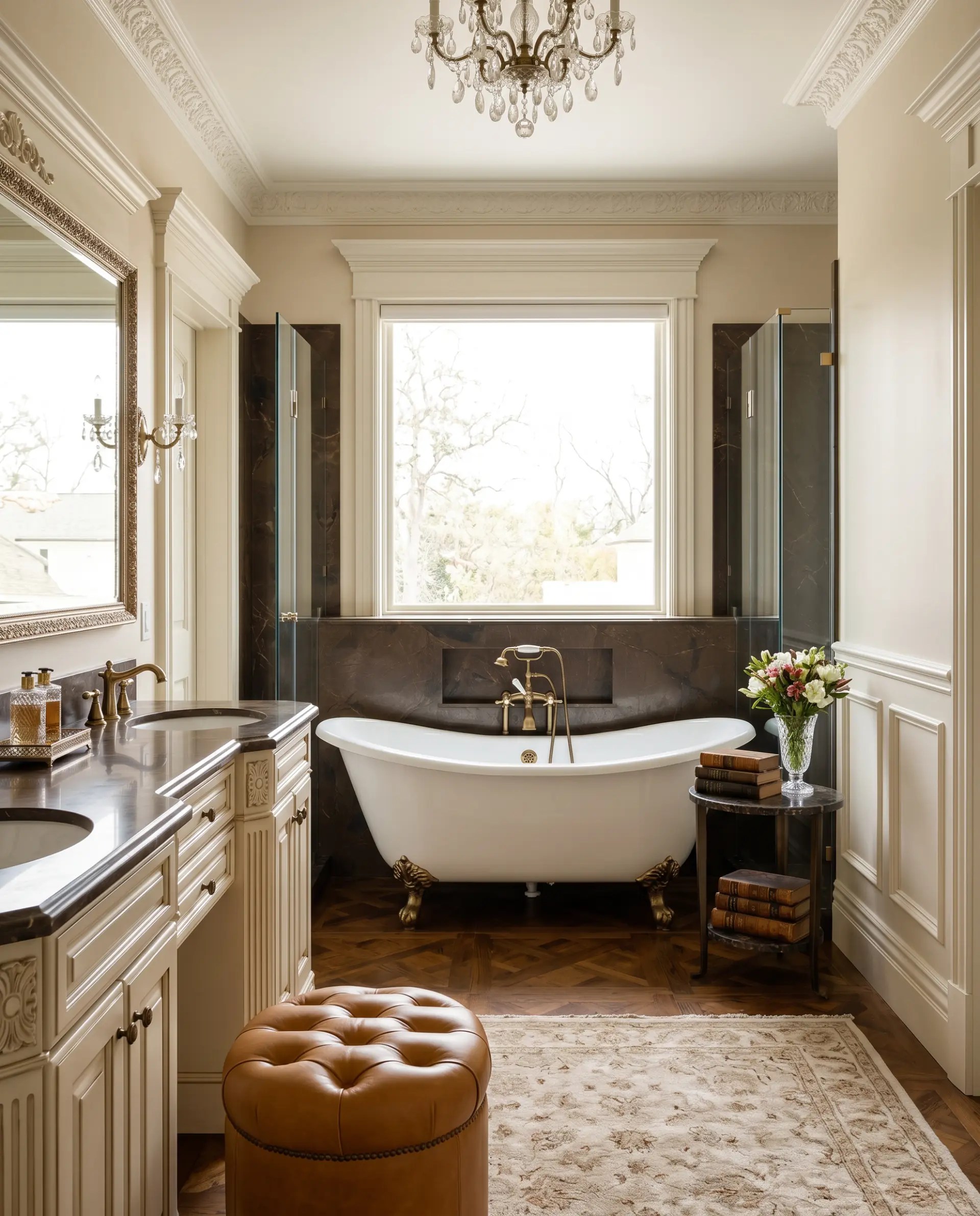 Saratoga Brown inspiration – Classical Bathroom