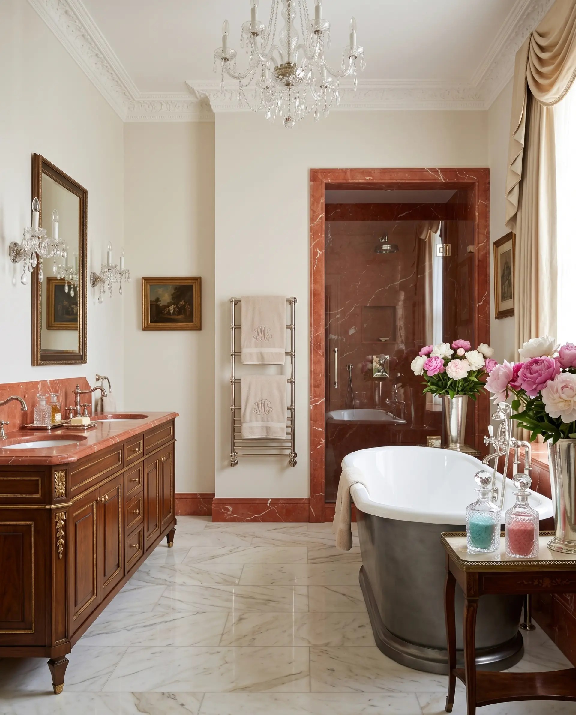Rojo Alicante inspiration – Classical Bathroom