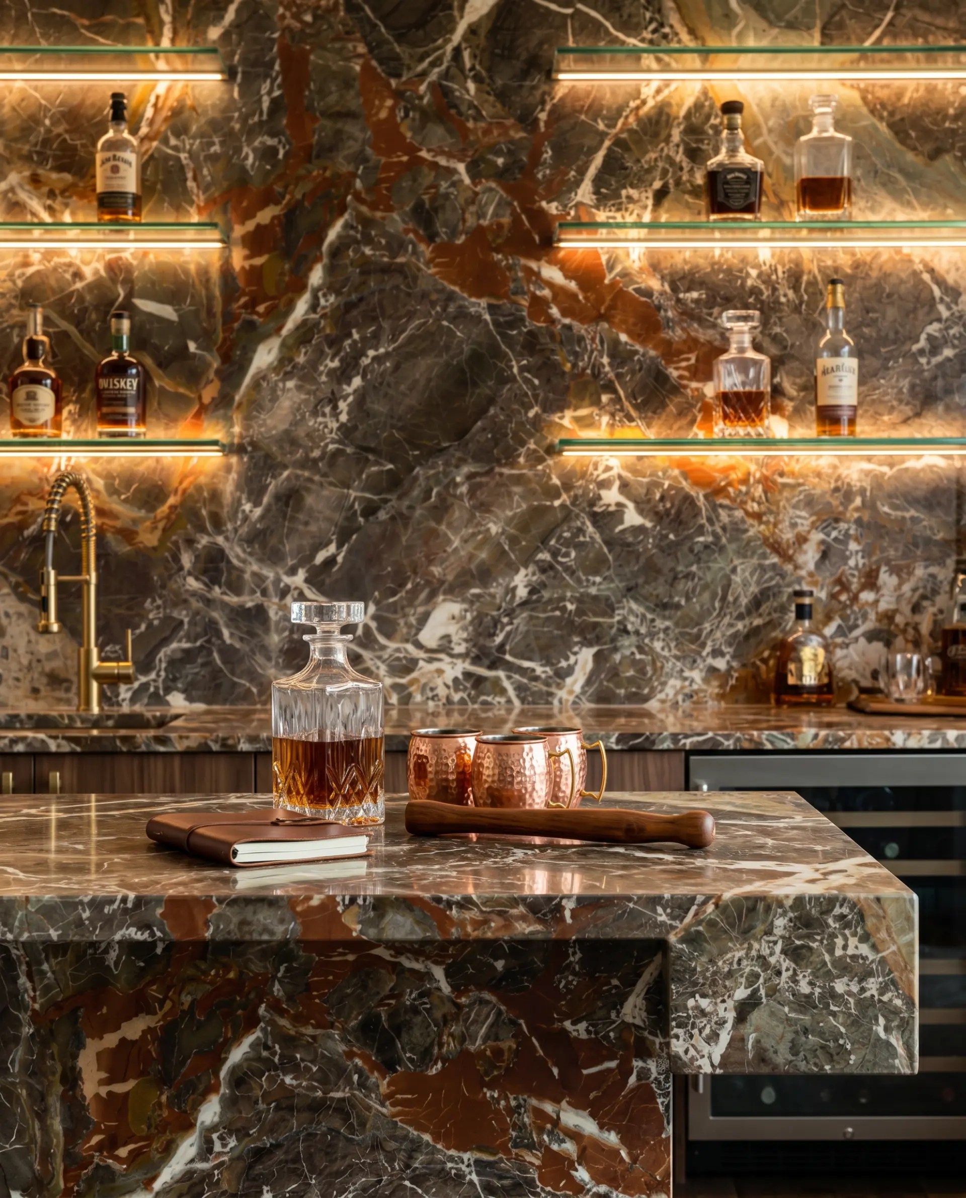 Ombra Di Caravaggio inspiration – Wet Bar