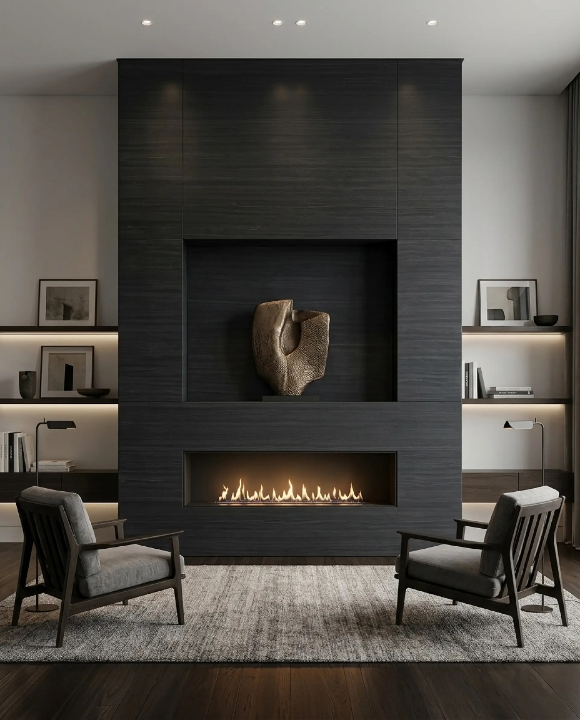 Beach Wood inspiration – Fireplace