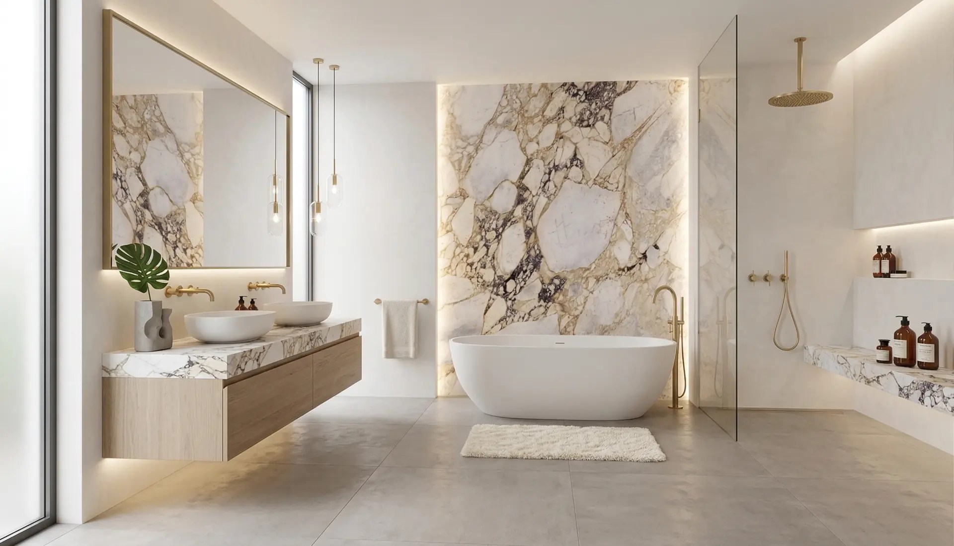 Calacatta Vagli inspiration – Bathroom