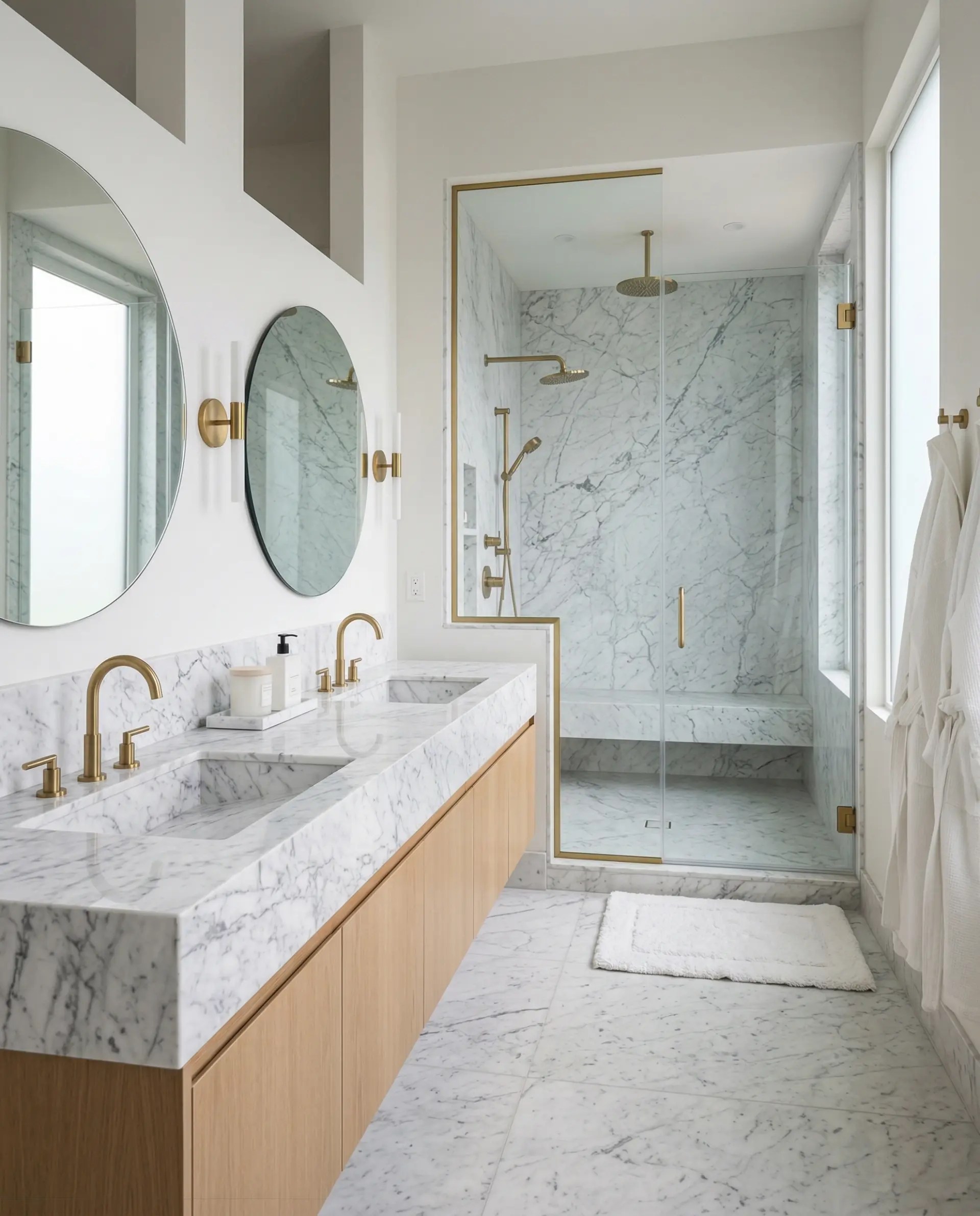 Bianco Carrara inspiration – Bathroom