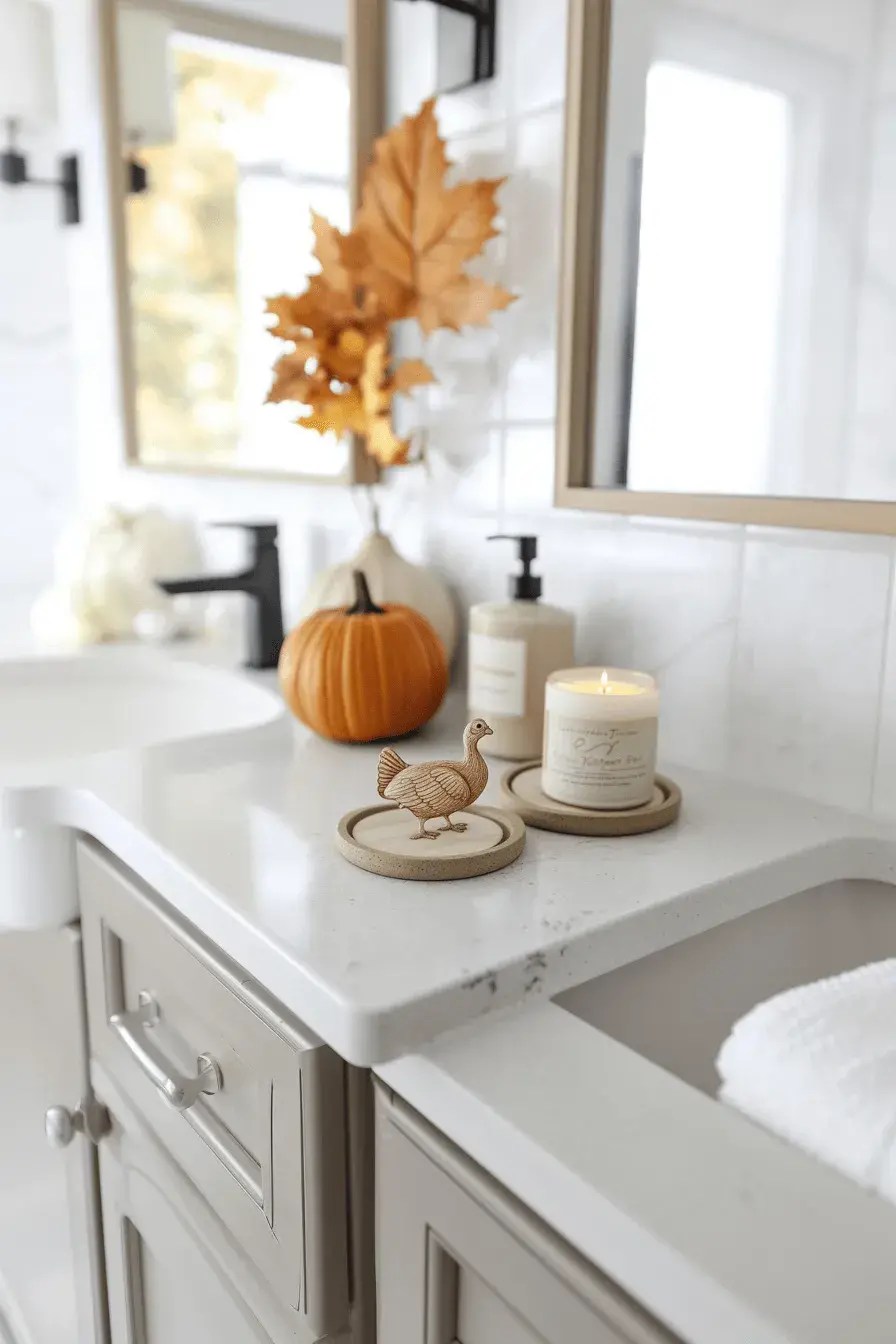 20 fall bathroom decor ideas to cozy up your space
