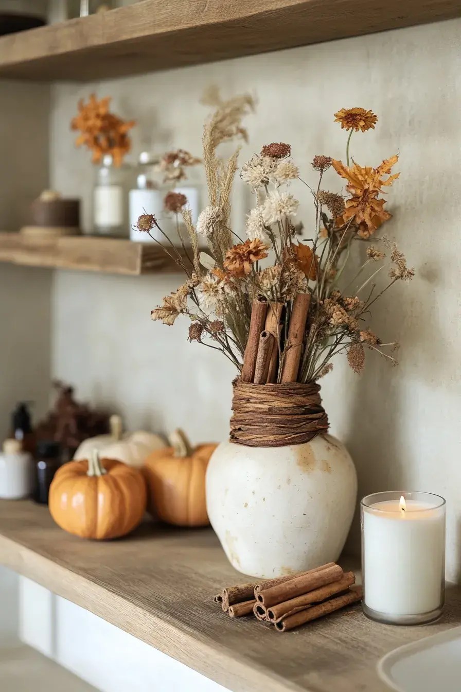 20 fall bathroom decor ideas to cozy up your space