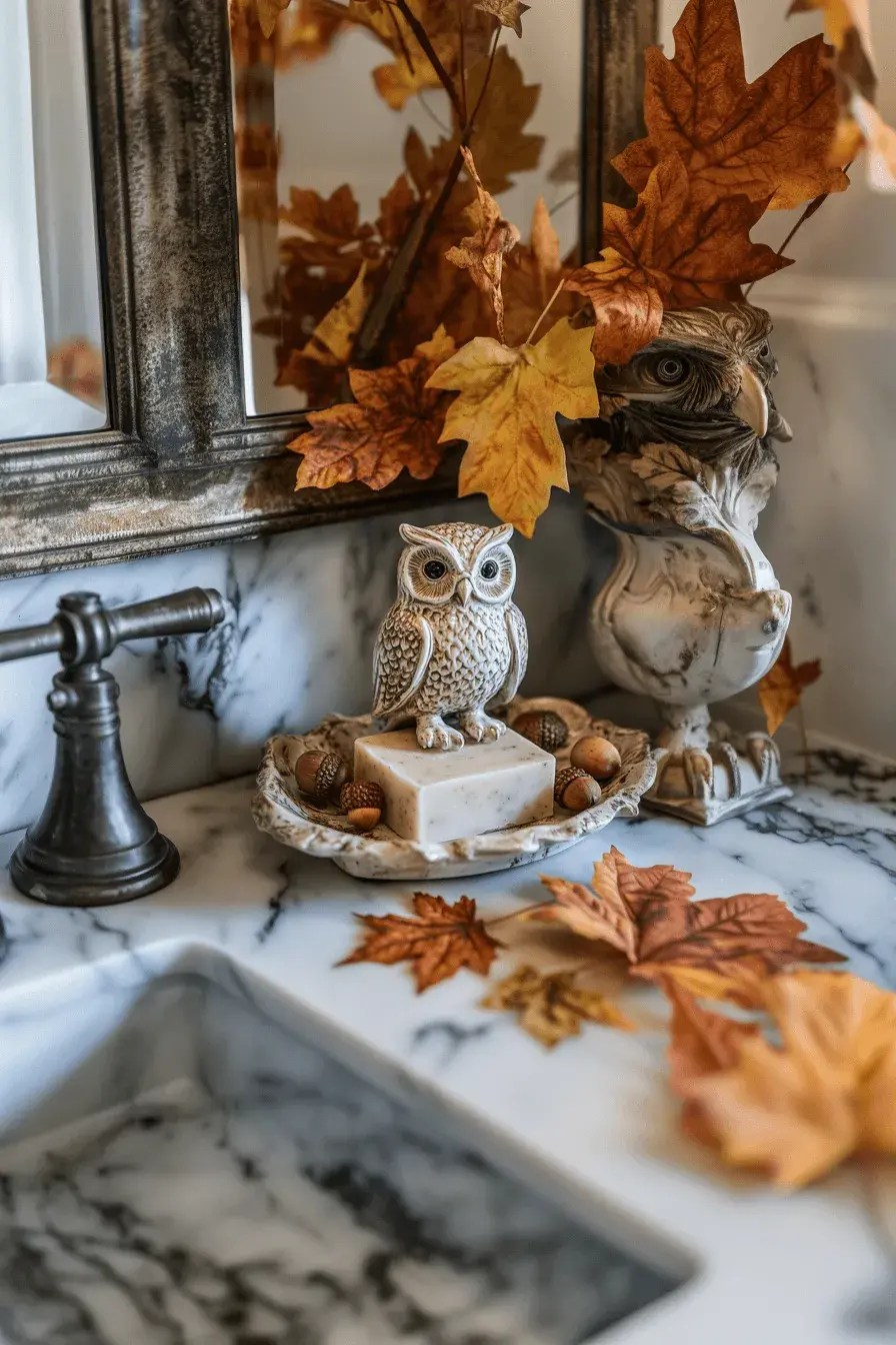 20 fall bathroom decor ideas to cozy up your space