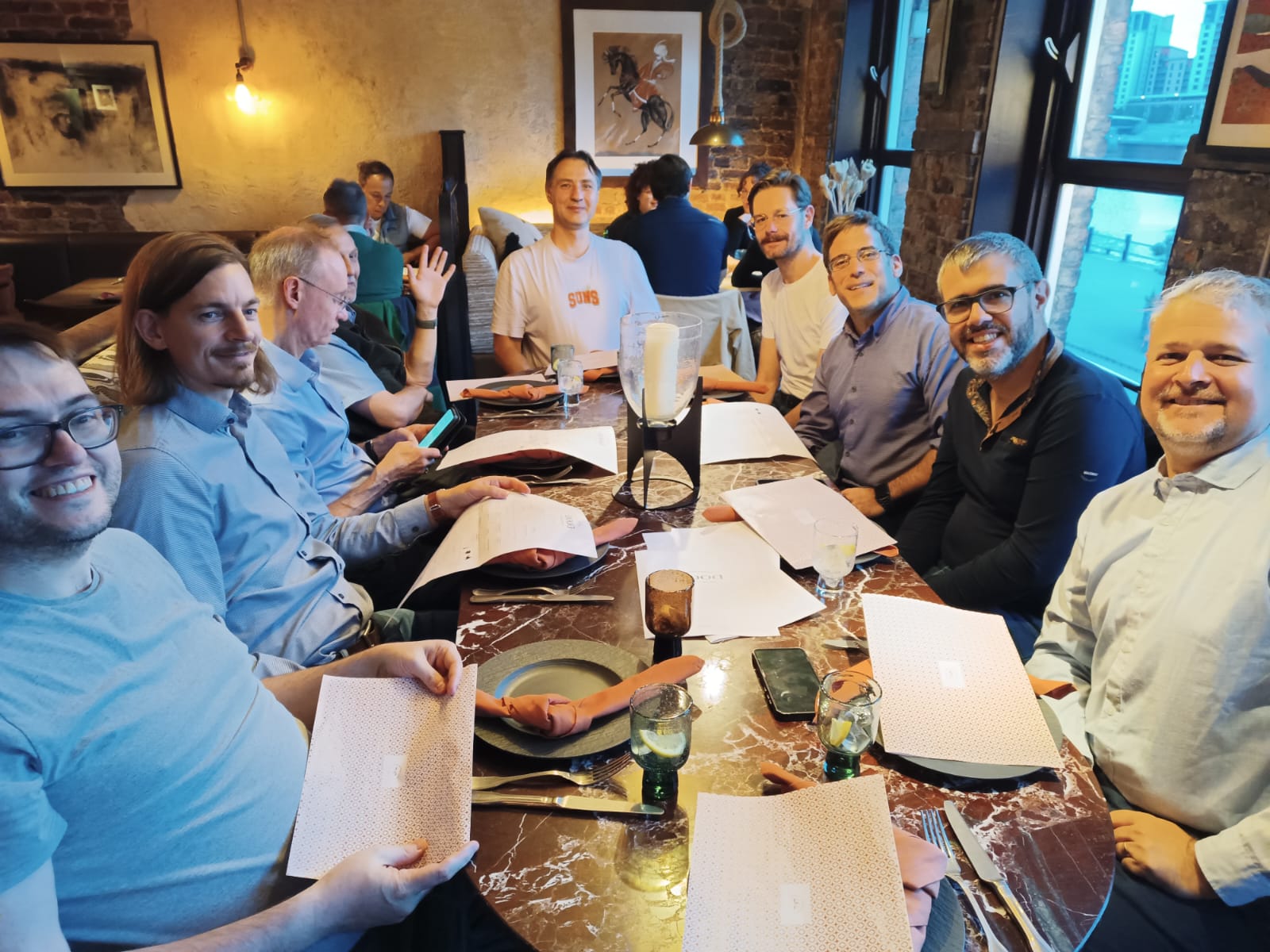 BatCAT consortium dinner