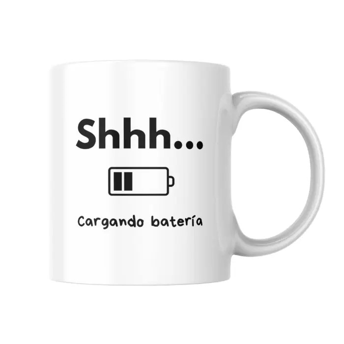 Shhh TAZA CERÁMICA