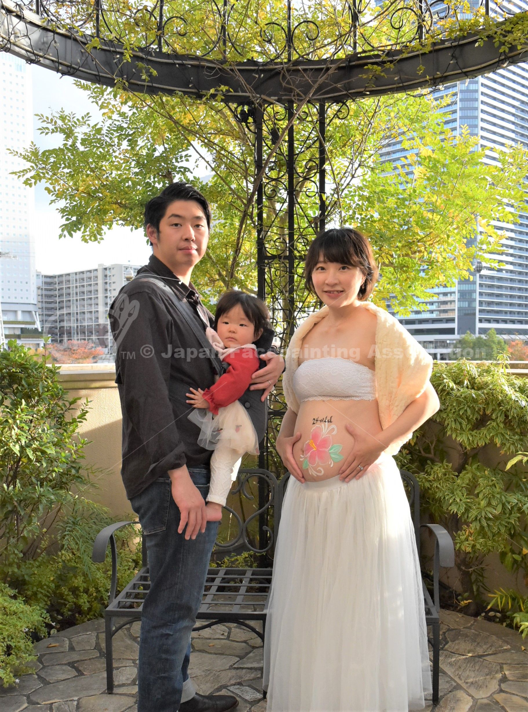 マタニティ＆ベビーフェスタ2021マタニティペイント（来場者2021）の画像