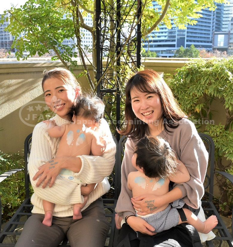 マタニティ＆ベビーフェスタ2021_赤ちゃんペイントの画像