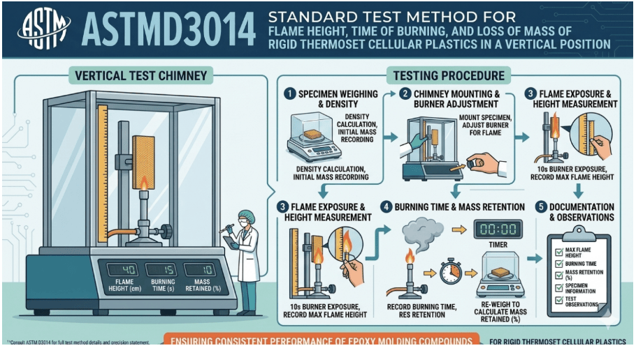 This image shows an analytical balance used to determine flame height and mass weight as per ASTM D3014. 