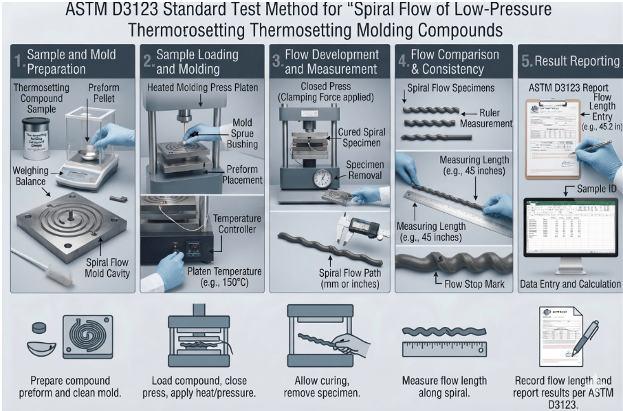 This image shows a heated molding press used for heating as per ASTM D3123.