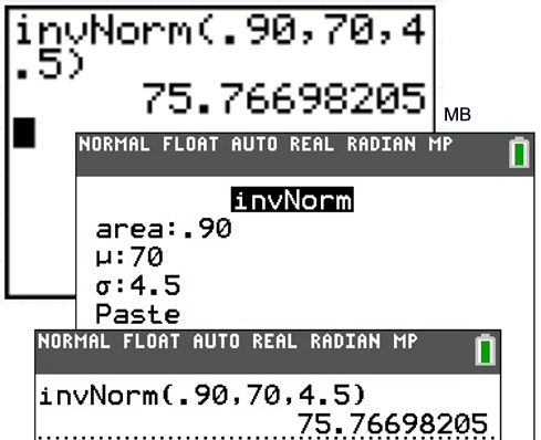 Statistics Normal Distribution Normalcdf Invnorm Applied Problems - Premium Colorful Background Gallery - High Resolution