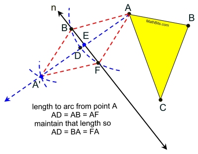 Construct Reflection In A Line Mathbitsnotebook Geo - Premium Mountain Wallpaper Gallery - 4K