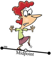 Midpoint Practice Mathbitsnotebook Geo Ccss Math - Modern Geometric Wallpaper - 4K