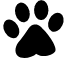 paw print logo