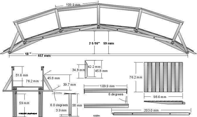 Build DIY Wooden bridge construction methods PDF Plans Wooden free tin