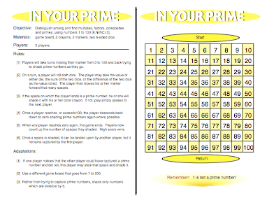 In Your Prime – Prime Math Games