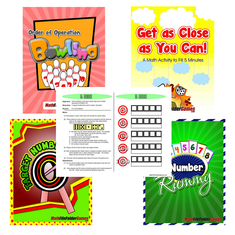 Focus on Order of Operations – ULTIMATE Resource! (Games, Activities ...