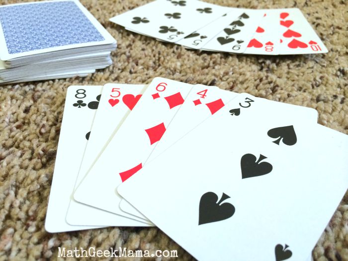• you can play with a regular deck of cards. Huge Collection Of The Best Math Card Games