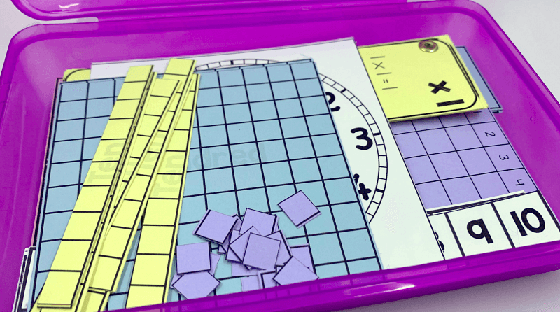 This set includes a free printable base 10 blocks. Printable Math Manipulatives Free Download