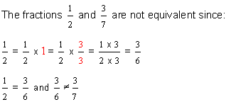 Equivalent Fractions Equivalent Fractions