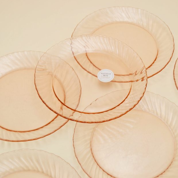 Les assiettes à dessert Rosaline