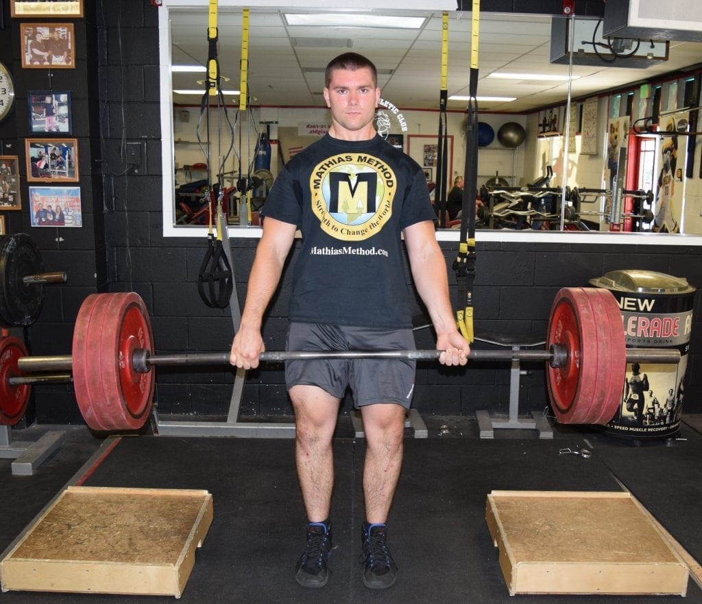 Conventional Deadlift Block Pulls 2