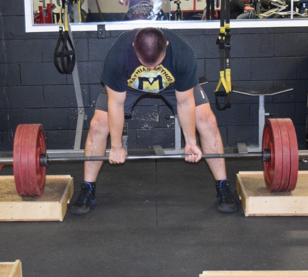 Sumo Deadlift Block Pulls 5