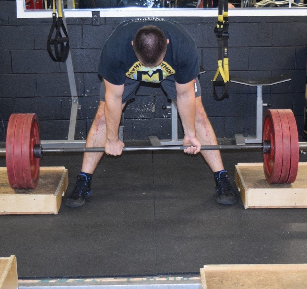 Sumo Deadlift Block Pulls 4