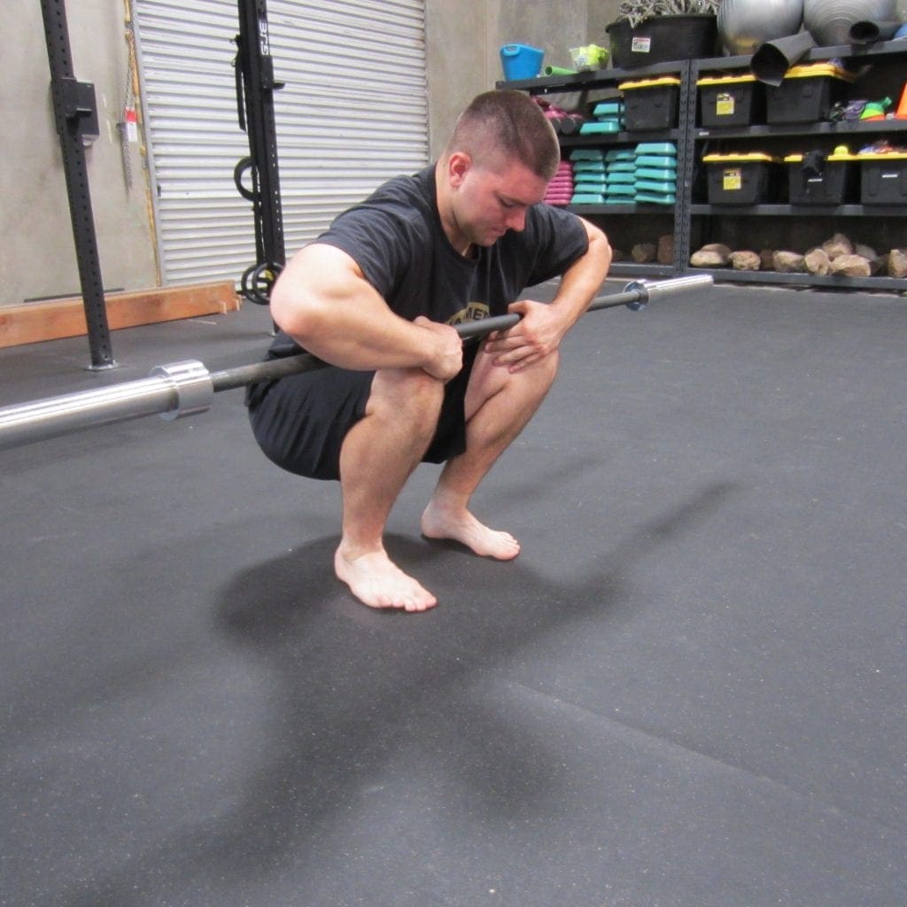Calf Soleus Stretch Mobility Exercise 1