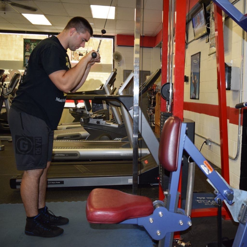 Triceps Press Down Exercise 3